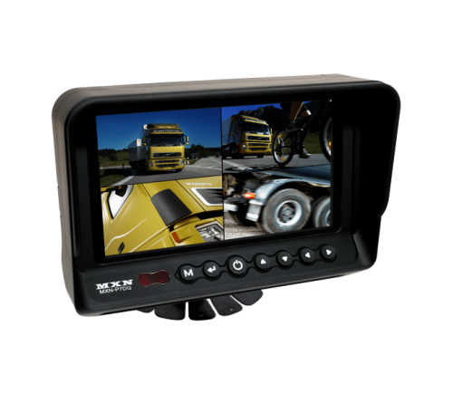 MXN 7inch digital TFT monitor 4 CAM input / auto heating