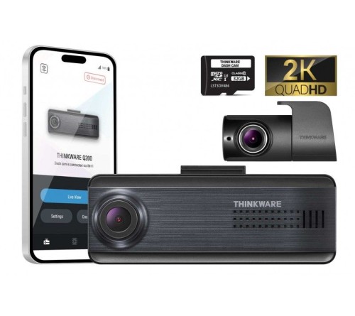 Thinkware Q200 2CH 32GB Hardwire