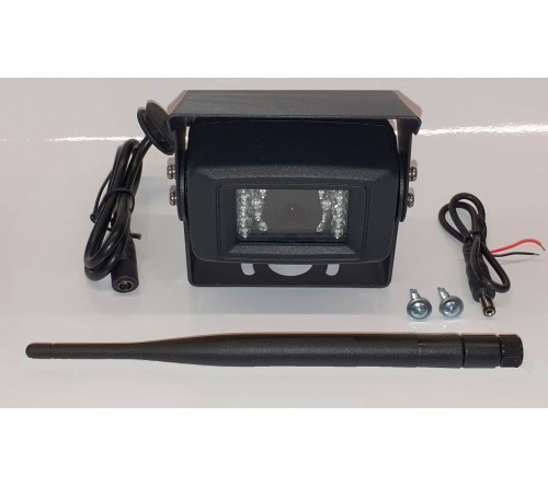 m-use SET wireless camera 1/3" Sony CCD + 7" DVR splitscreen