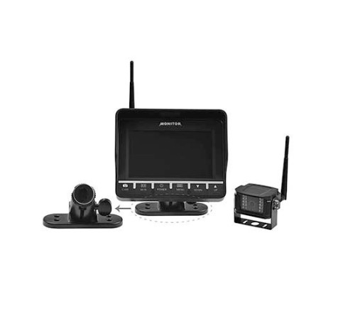 m-use wireless set 5" monitor/bracket + uni AHD cam 12v/24v