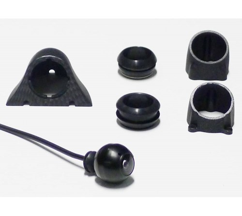 m-use camera univers. Miniball 1/4" NTSC Mirror/Normal 170 °