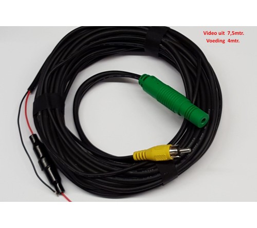 m-use camera univers. Miniball 1/4" NTSC Mirror/Normal 170 °