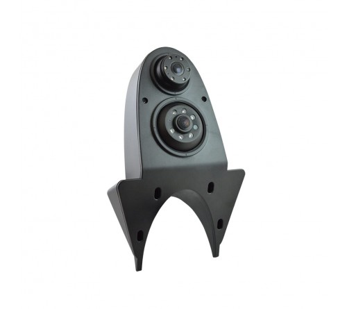 m-use opbouw camera universeel Dual lens NTSC 4-pin IP68