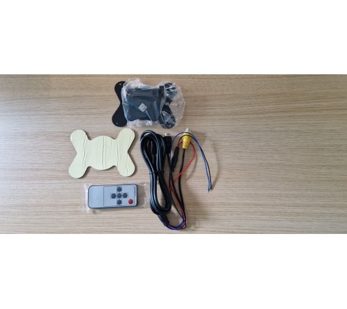 m-use opbouw monitor 9” 2x AV-in 9v/36V 4-pin