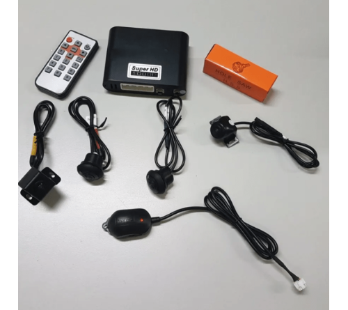 360° bird view camera set parkeersysteem 4 camera's < 7 m