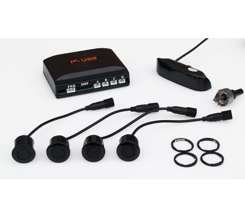 m-use parkeer sensoren (4x) met LED display