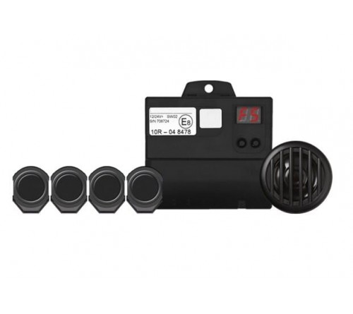 Front Parking sensors Kit incl 4 flat capsules with buzzer