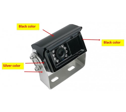 m-use camera univers. met shutter AHD 1080P 120° NTSC (12V).