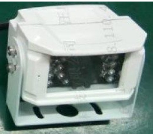 m-use uni. opbouw camera 120° 4 pin 1080P/CVBS (12V) wit