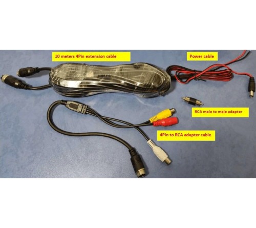 m-use remlicht-camera Fiat Ducato NTSC 170° AHD/CVBS