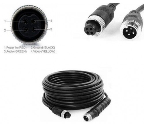 m-use remlicht-camera AHD Ford Transit 170° NTSC (LED)