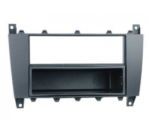 1-DIN frame Mercedes C-class 05-06  CLC 04-07 zwart