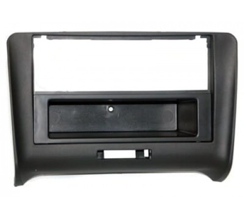 1-DIN frame Audi TT 06-14 zwart