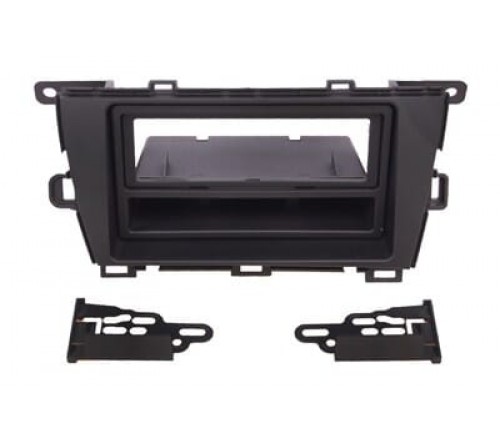 1-DIN frame Toyota Prius 09-15 met bakje  zwart