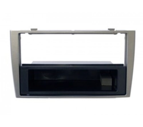 1-DIN frame Peugeot 308 07-09 ABS  zilverkleurig