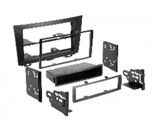2-DIN frame Honda CR-V (3G) 06-12 met bakje  zwart