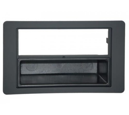 2-DIN frame Saab 9-5 05-10 met bakje  zwart