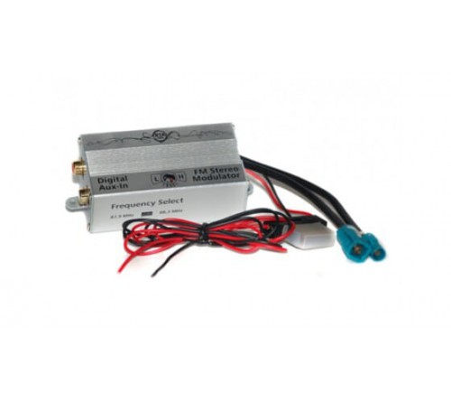 AUX IN - digitale FM modulator  2 frekw. Fakra Conn & plug