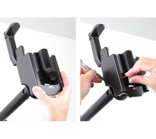 Brodit houder Zebra TC70/72/75/77 - swiveling top