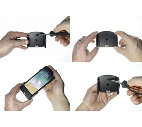 Brodit houder verstelbaar 70-83/2-10mm iPh X/Xs/XR/11