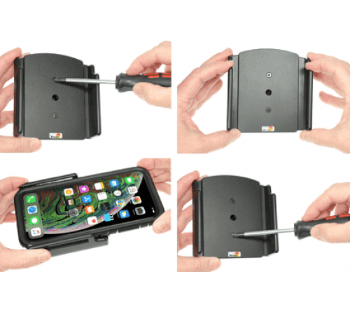 Brodit houder verstelbaar 80-94/2-10mm iPh Xs/11 Pro Max