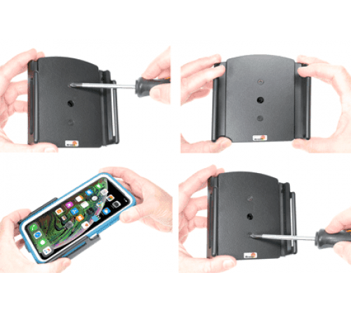 Brodit houder verstelbaar 80-94/9-13mm iPh Xs Max/11