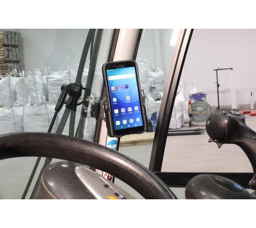 Brodit houder Datalogic Memor 12-17 fits with RUBBER BOOT