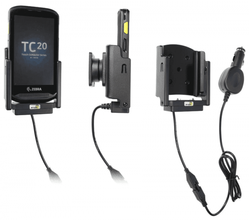 Brodit houder/lader Zebra TC20/TC25 sig.plug - 3A