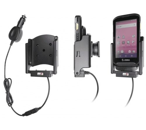 Brodit houder/lader Zebra TC20/TC25 PowerPack sig.plug - 3A