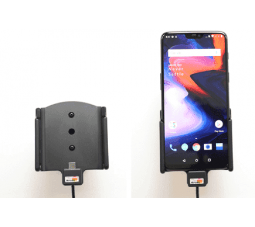Brodit houder/lader OnePlus 6/ 6T/ 7 sig.plug