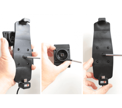 Brodit houder/lader OnePlus 6/ 6T/7 sig.plug (met Skins)