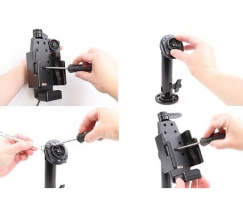 Brodit houder/lader Pan.FZ-T1 sig.plug - 3A-swiveling top