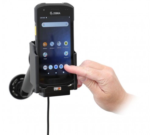 Brodit houder/lader Zebra TC21/TC26 sig.plug