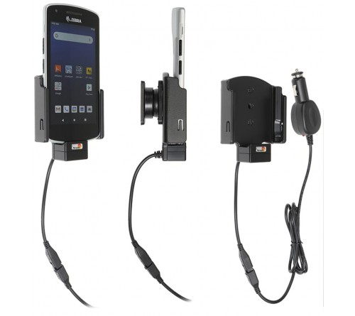 Brodit houder/lader Zebra EC50/EC55 pogo pins sig.plug - 3A