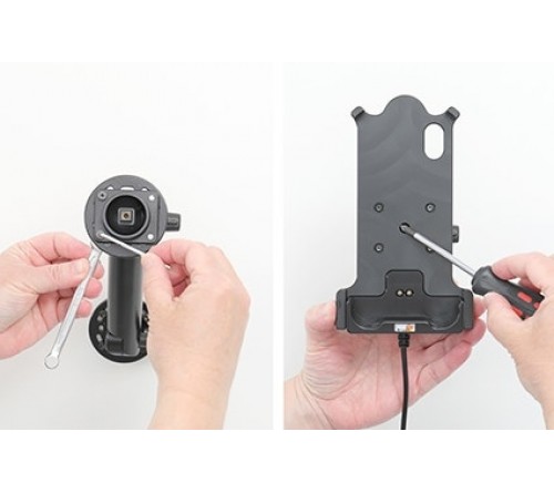 Brodit houder/lader CAT S62 sig.plug