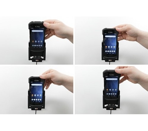 Brodit houder/lader Zebra TC21/TC26 with boot/pogo/cig.plug