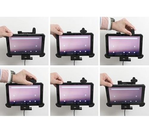 Brodit houder/lader Honeywell EDA10A usb host/pogo cig.plug