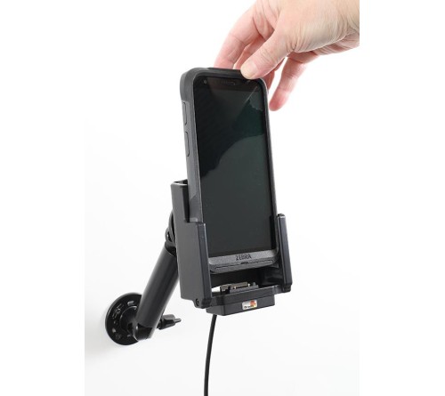 Brodit houder/lader Zebra TC501 sig.plug-pogo-with boot