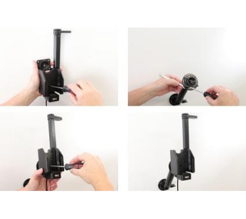 Brodit houder/lader Zebra MC3300 fixed instal.-swiveling top