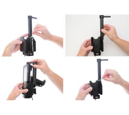 Brodit houder/lader Zebra MC3300 fixed instal.-swiveling top