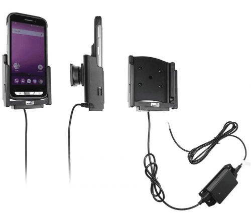 Brodit houder/lader Point Mobile PM45 fixed instal. 2x size