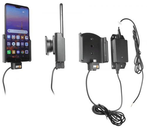 Brodit houder/lader Huawei P20 fixed instal.