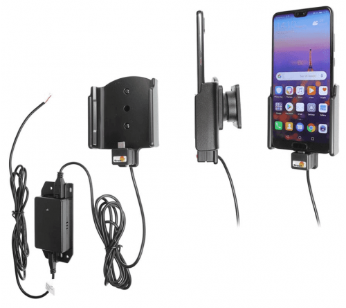 Brodit houder/lader Huawei P20 fixed instal.