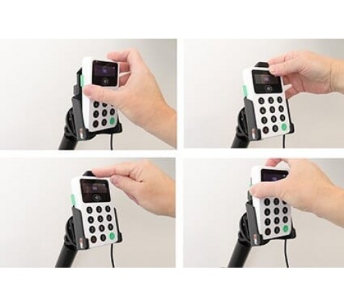 Brodit houder/lader iZettle Reader 2 fixed install.