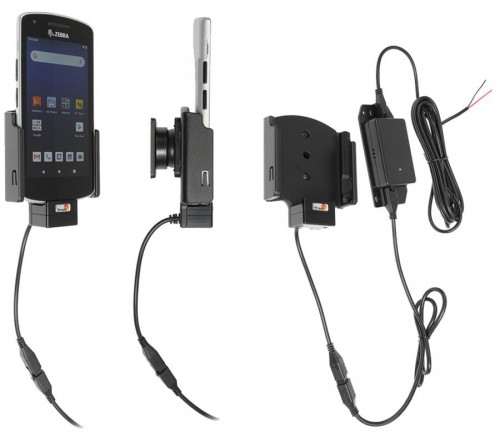 Brodit houder/lader Zebra EC50/EC55 pogo pins fixed install.