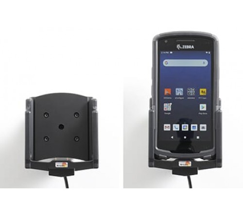 Brodit houder/lader Zebra EC50/55 with boot pogo pins fixed