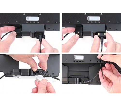 Brodit MUC Zebra ET50/55 10.1" USB Host/ DC/ rugged frame