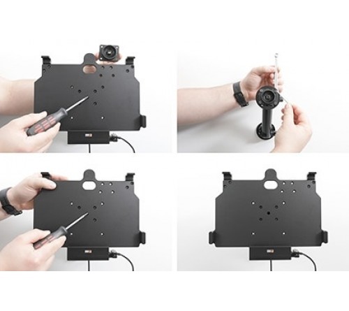 Brodit MUC Samsung Tab Active 4 Pro USB-host/with skin/fixed