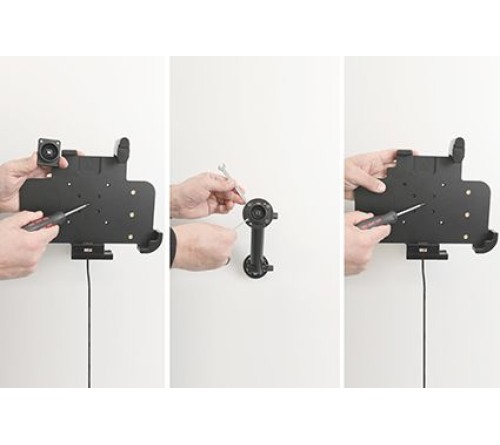 Brodit houder/lader EDA10A boot/usb-host/pogo fixed instal.