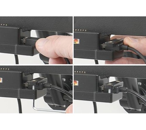 Brodit houder/lader Honeywell EDA10A fixed-pogo-boot-usb